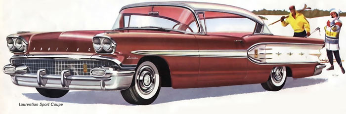 1958 Pontiac Werbung